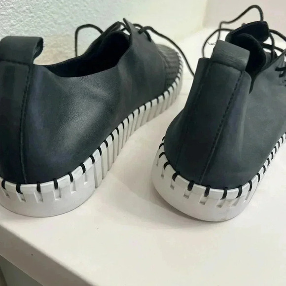 Midas black leather sneakers, hardly worn size 39 (8) - Picture 6 of 10